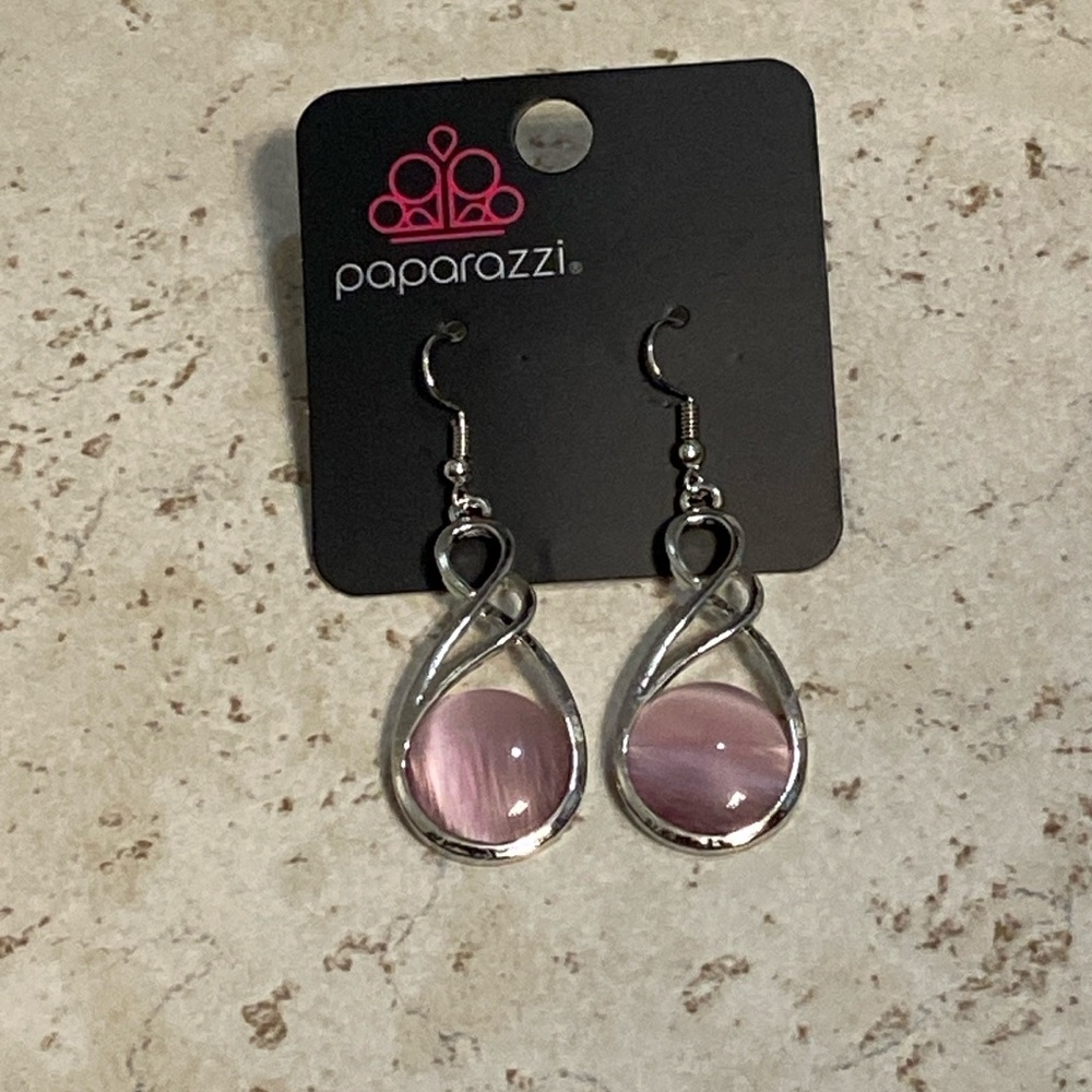Swept Away Pink earrings NIP